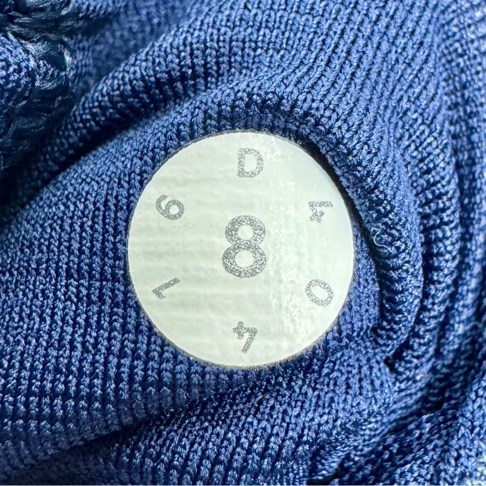 LULULEMON Hotty Hot Short 4" - Hero Blue - W7ACQT - Sz 8 - Picture 10 of 11